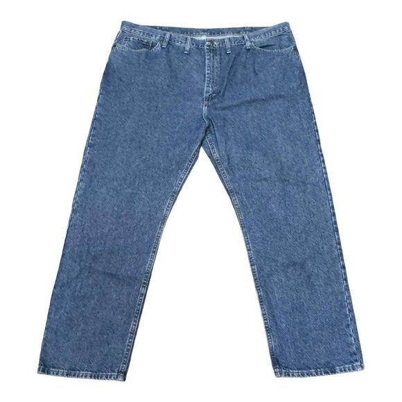 Wrangler Mens 46x30 Premium Quality Comfort Guaranteed Jeans Work Pants Medium - Picture 1 of 5